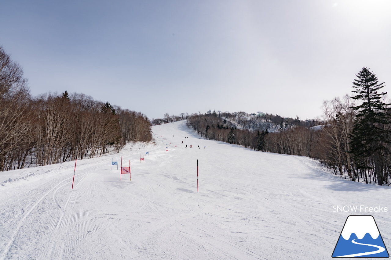 キロロリゾート｜今日の山頂積雪は「340cm」！ビシッと締まったロングコースで快適クルージングが楽しい１日♪